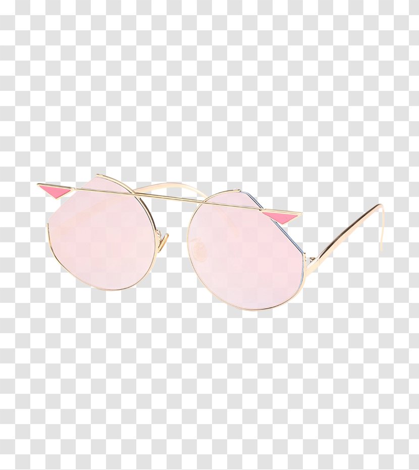 Sunglasses Goggles Pink M - Vision Care Transparent PNG