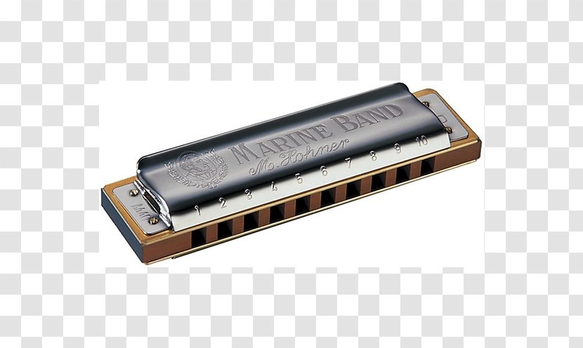 Hohner Chromatic Harmonica C Major Richter-tuned - Heart - Key Transparent PNG