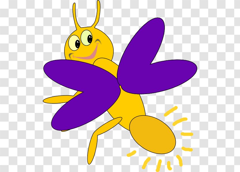 Firefly Royalty-free Insect Clip Art - Cuteftp - Lightening Bug Cliparts Transparent PNG