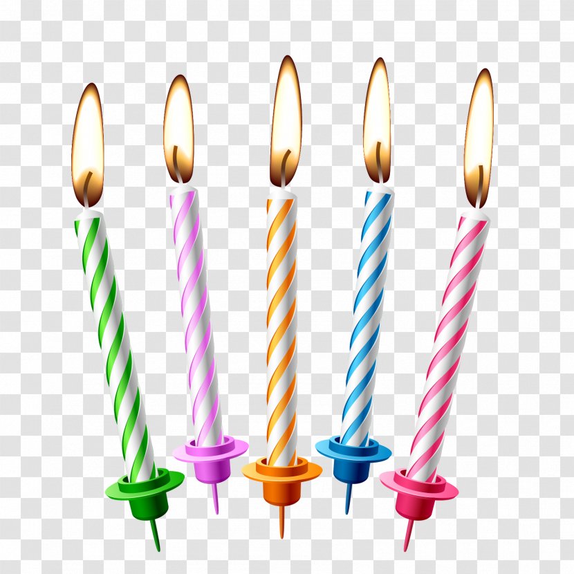 Birthday Cake Candle Clip Art Transparent PNG