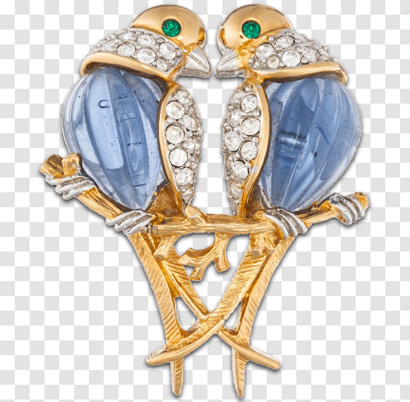 Sapphire Brooch Body Jewellery Diamond - Gemstone Transparent PNG