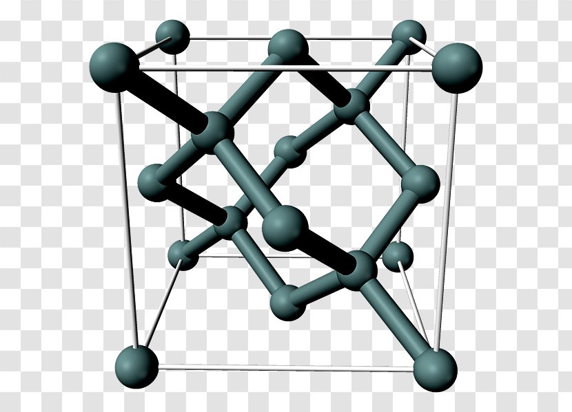 Crystal Structure Silicon Diamond Cubic Avogadro Constant - Body Jewelry - Primitive Cell Transparent PNG