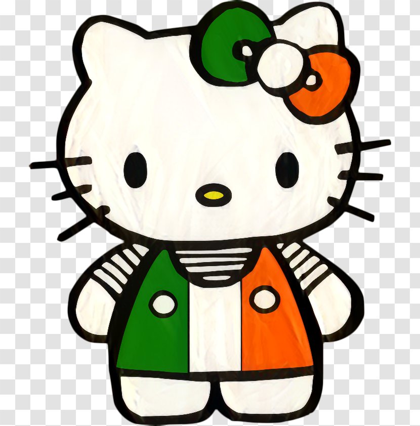 Happy St. Patrick's Day, Hello Kitty Portable Network Graphics My Melody Clip Art - Organism - Badtzmaru Transparent PNG