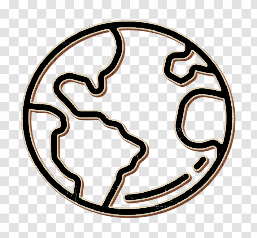 Shapes Icon Globe Icon Transparent PNG