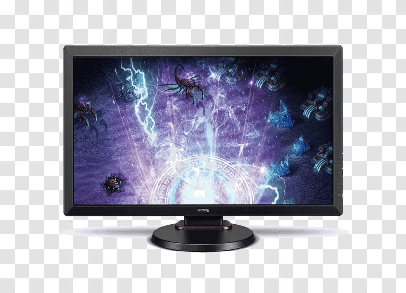 LED-backlit LCD Computer Monitors Cases & Housings Video Game Television Set - Monitor Accessory - Benq Rl2240h Transparent PNG