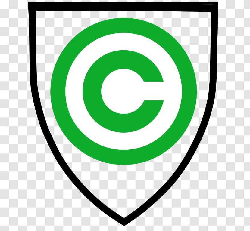 Copyright Trademark Patent Copyleft Law - Green - Error Transparent PNG