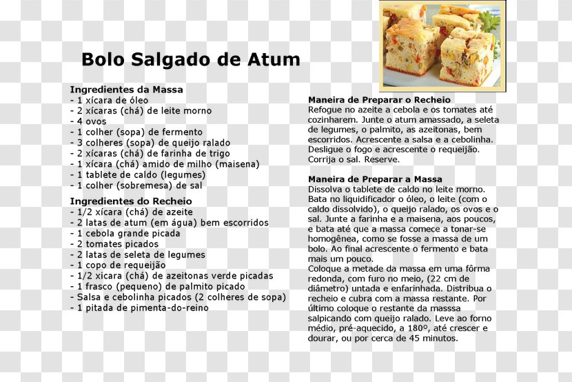 Recipe Salgado Empanadilla Blender - Atum Transparent PNG