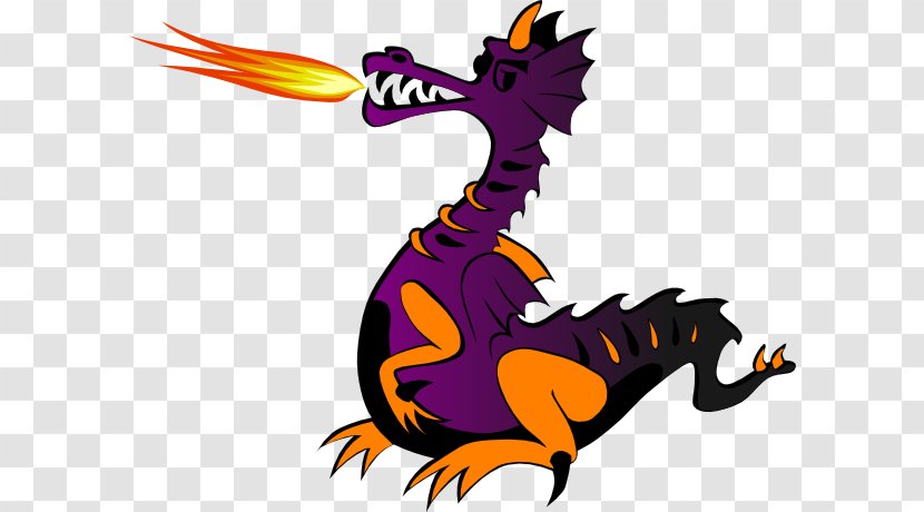 Dragon Free Content Clip Art - Website - Flaming Cliparts Transparent PNG