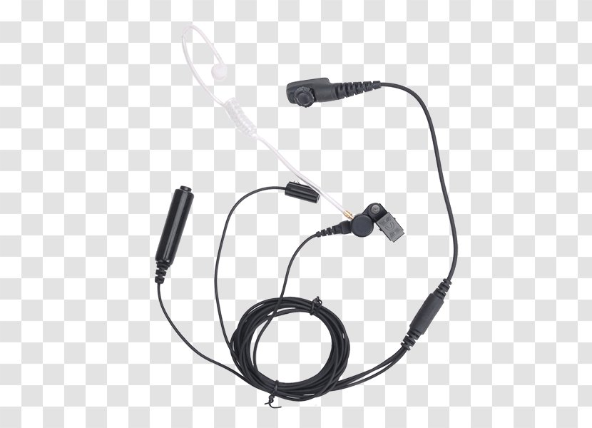 Headphones Hytera Digital Mobile Radio Headset Two-way - Walkietalkie Transparent PNG