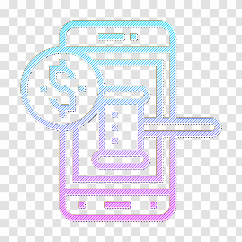 Digital Banking Icon Auction Icon Transparent PNG