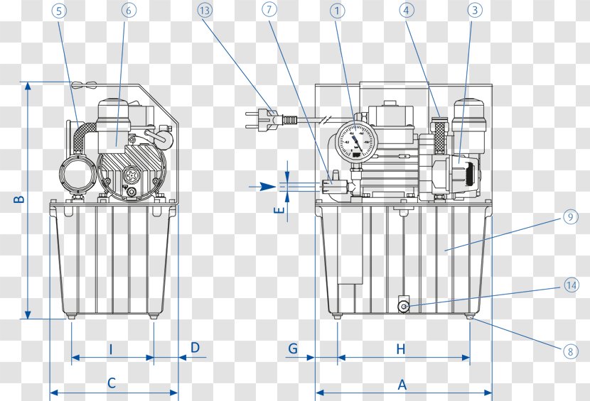 Drawing Engineering Machine Line - Diagram Transparent PNG