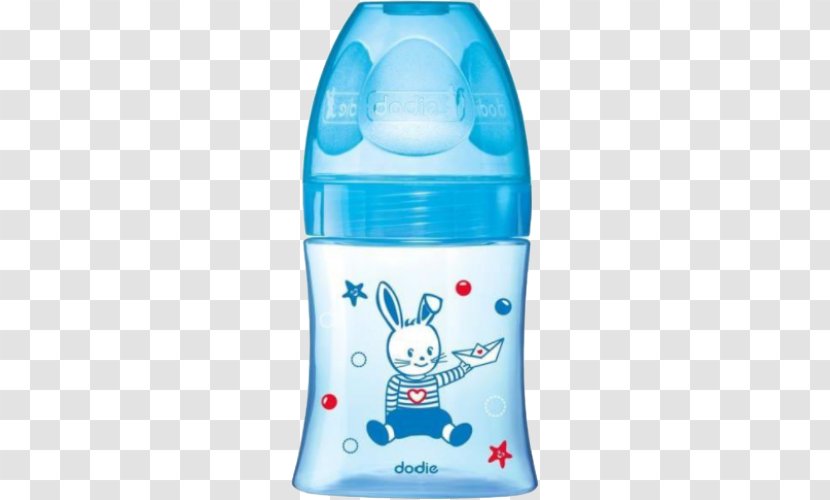 Baby Bottles Pacifier Milliliter Infant NUK - Water Bottle - Biberon Transparent PNG