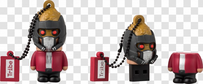 Star-Lord Groot Meredith Quill USB Flash Drives Drax The Destroyer - Guardians Of Galaxy Transparent PNG