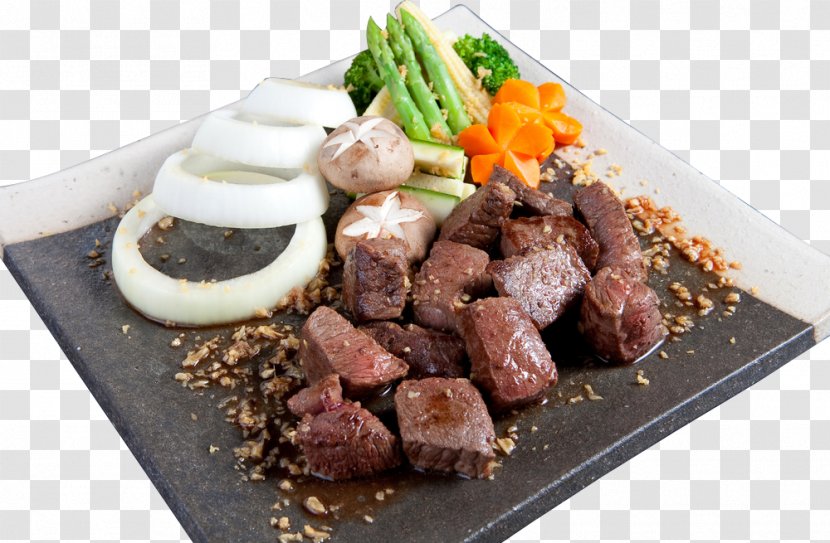 Steak Recipe Asian Cuisine Meat Dish - Beef Tenderloin Transparent PNG