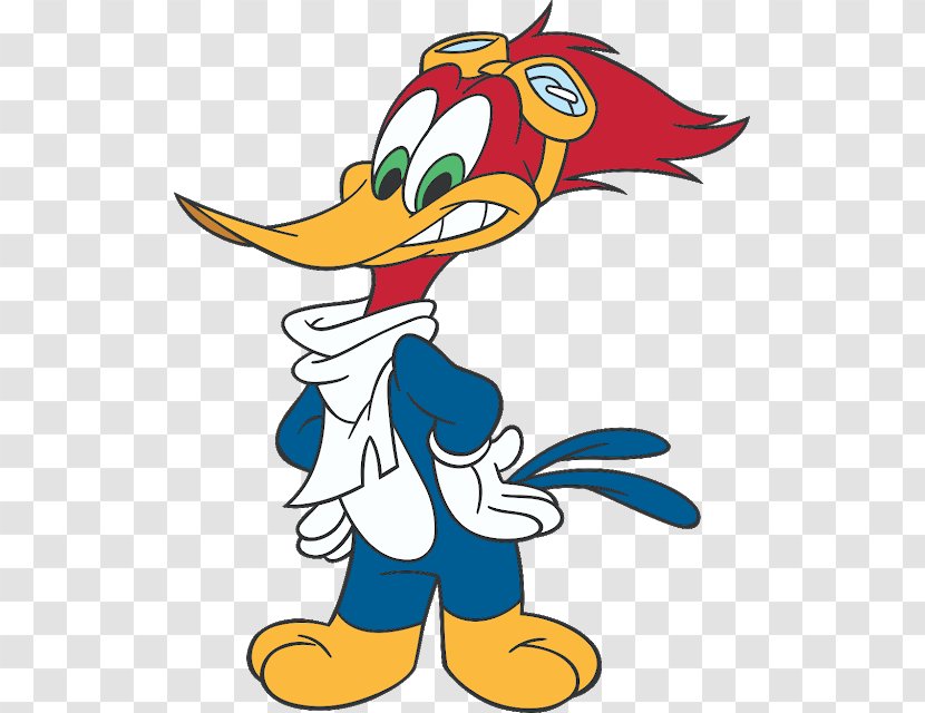 Woody Woodpecker Andy Panda Drawing Cartoon - Ducks Geese And Swans - Painting Transparent PNG