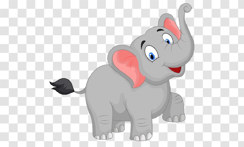 Watercolor Elephant - Snout Transparent PNG