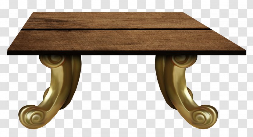 Table Brown - Rectangle - Beautiful Tables Transparent PNG