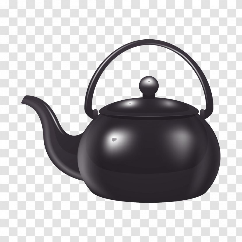 Metal Background - Teapot - Home Appliance Transparent PNG