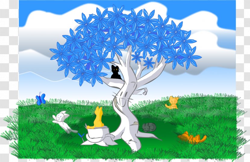 Drawing DeviantArt Comics Tree Line Art - Ecosystem - Biome Transparent PNG