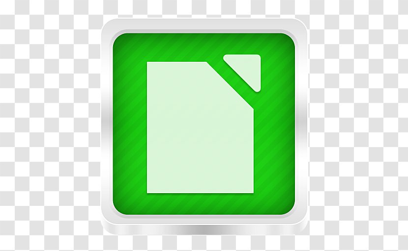 LibreOffice Calc Writer - Rectangle - Metal Quality High-grade Business Card Transparent PNG