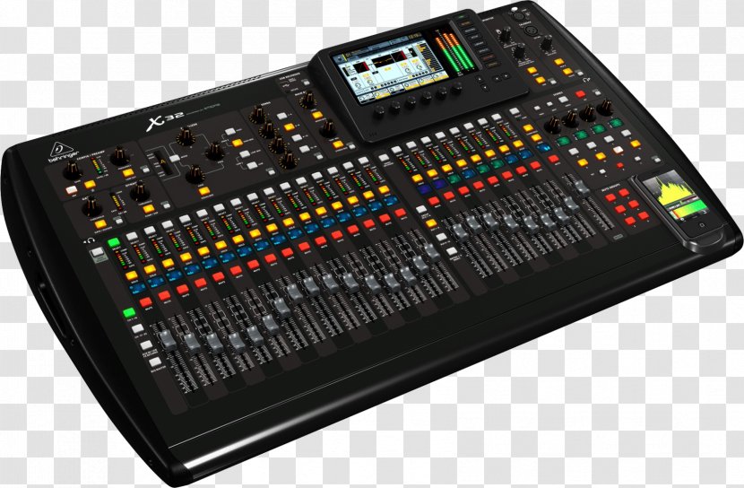 BEHRINGER X32 Audio Mixers Digital Mixing Console - Behringer - Sound Recording And Reproduction Transparent PNG