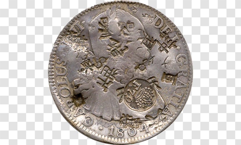 Coin New Spain Wallachia Spanish Dollar - Mircea I Of Transparent PNG