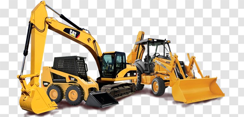 Caterpillar Inc. Earthworks Architectural Engineering Heavy Machinery Backhoe Loader - Motor Vehicle - Building Transparent PNG