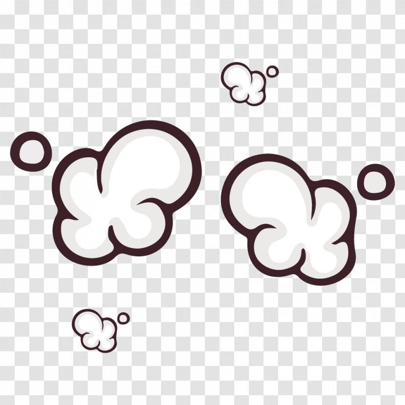 Cartoon Cloud Icon - Resource - Clouds Transparent PNG