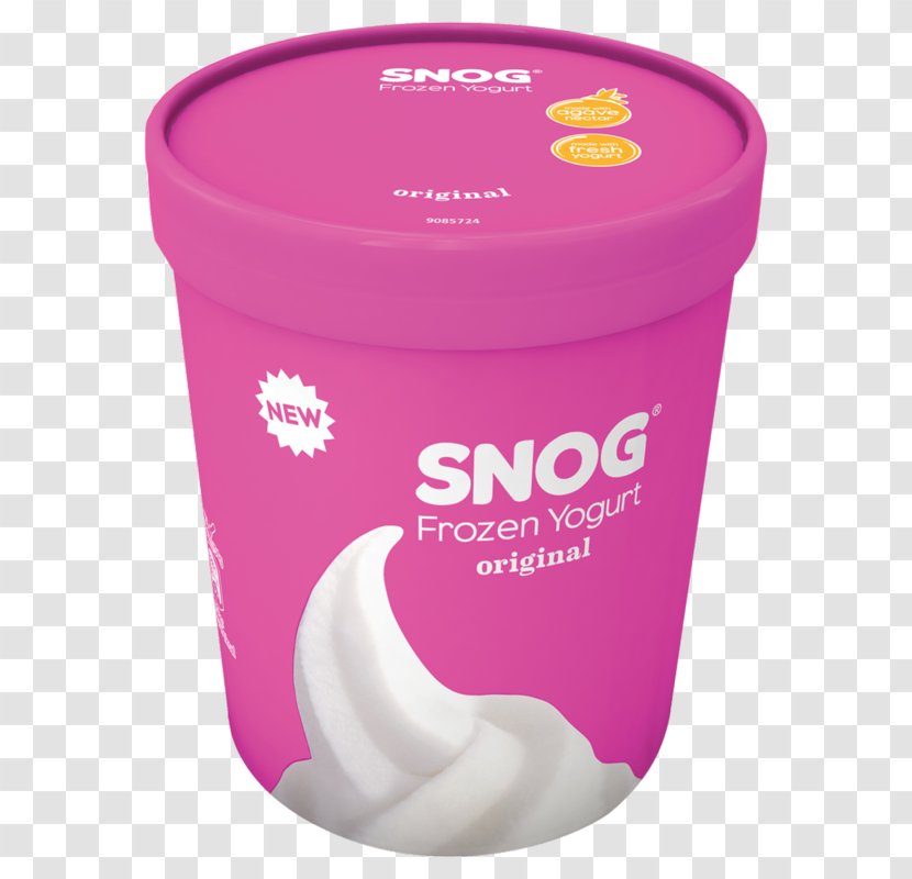 Frozen Yogurt Product Pink M Flavor Cup - Aldi Transparent PNG