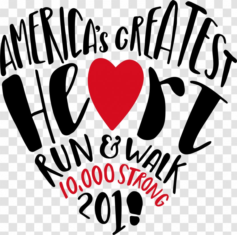 2018 America's Greatest Heart Run & Walk Utica American Association Running - Silhouette Transparent PNG