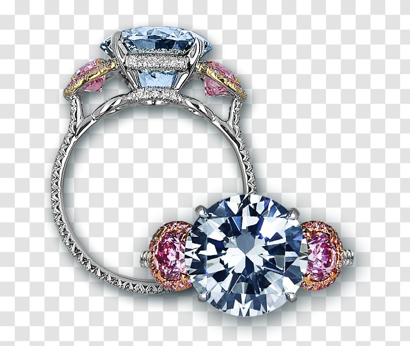 Engagement Ring Jewellery Pink Diamond - Jewelry Making - Rings Transparent PNG