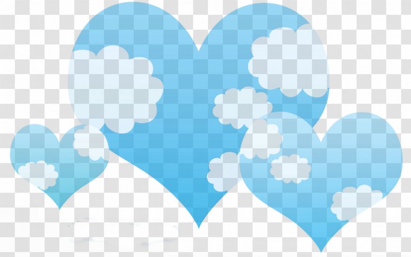 Heart Photography Blue - Sky Transparent PNG