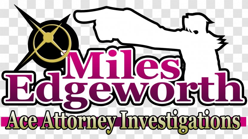 Ace Attorney Investigations 2 Logo Brand - Design Transparent PNG