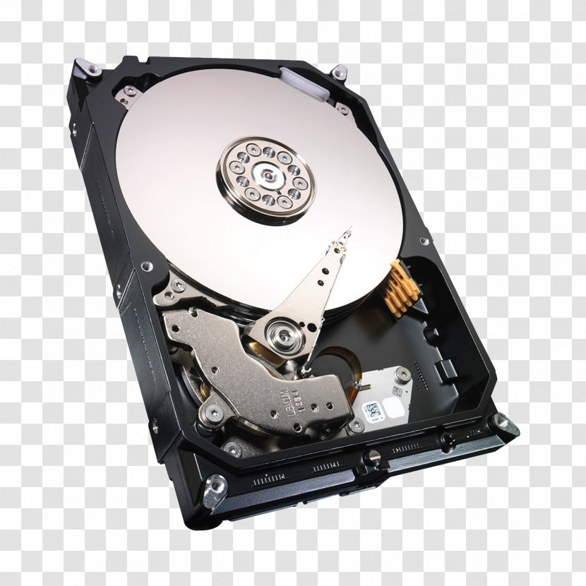 Hard Drives Serial ATA Seagate Barracuda Terabyte Solid-state Drive - Electronic Device - Disc Transparent PNG