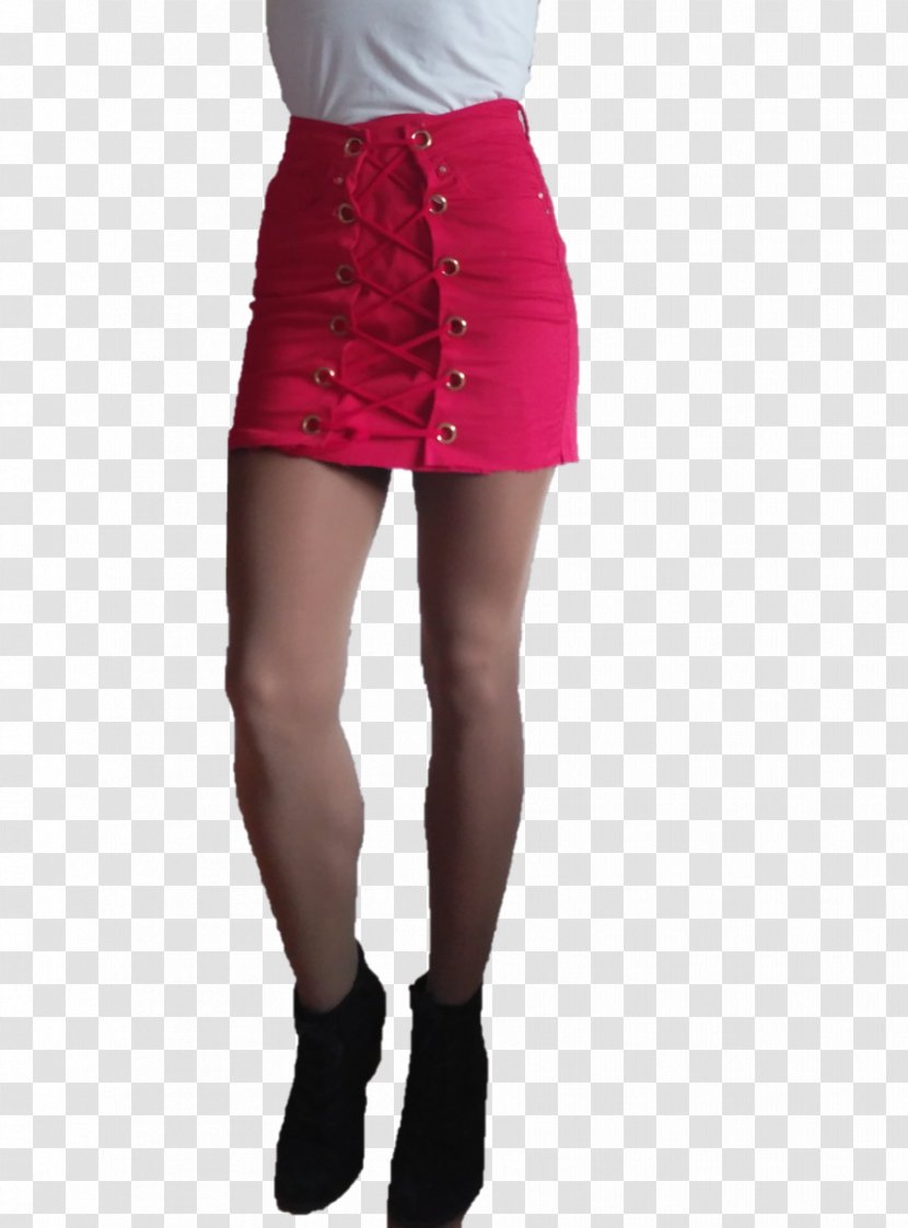 Waist Miniskirt Magenta - Shorts Transparent PNG