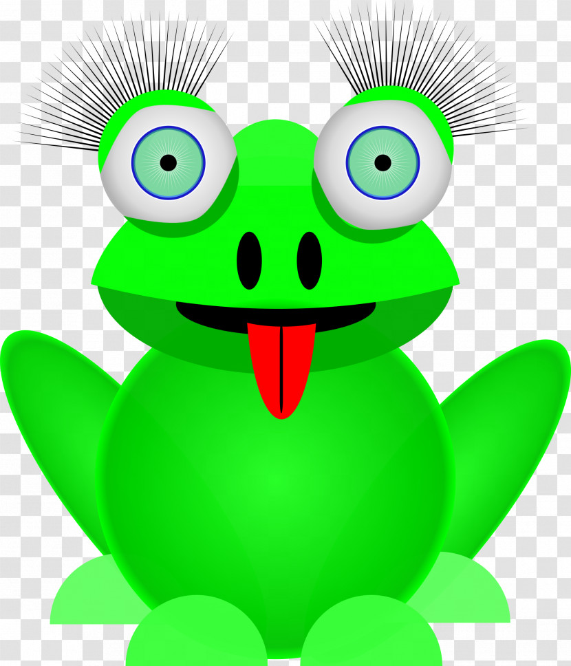 Tree Frog Frogs Green Beak Transparent PNG