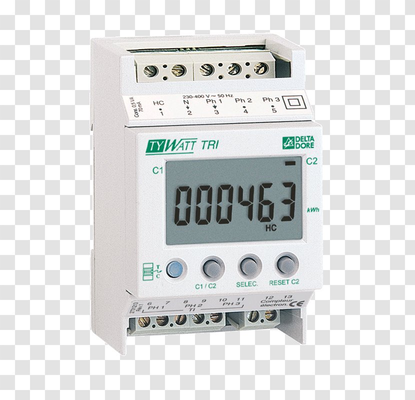 Electricity Meter World Energy Consumption - Conservation Transparent PNG