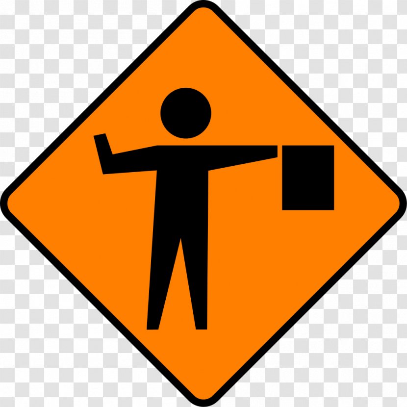 Traffic Sign Roadworks Guard Warning - Road Transparent PNG