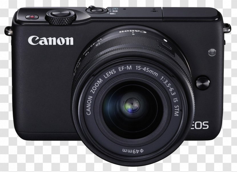 Canon EOS M3 Mirrorless Interchangeable-lens Camera EF-M 15–45mm Lens - Digital Cameras Transparent PNG