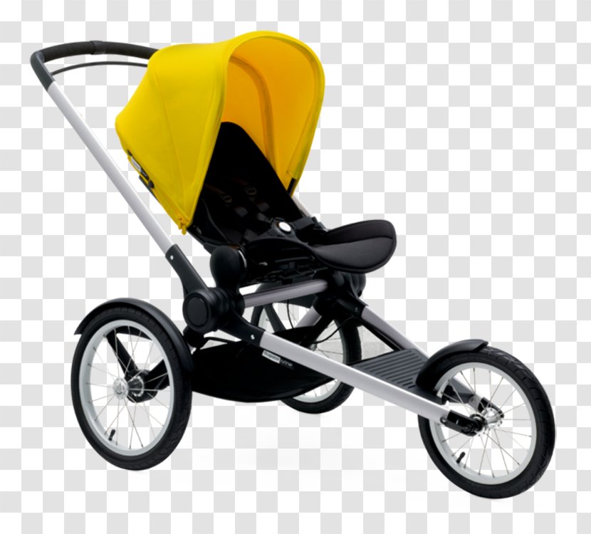 Bugaboo International Baby Transport Runner Stroller Base Donkey - Automotive Wheel System - Bee Transparent PNG