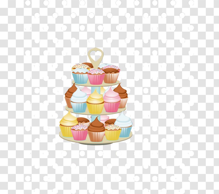 Cakes And Cupcakes Icing Clip Art - Petit Four - Tiering Cliparts Transparent PNG