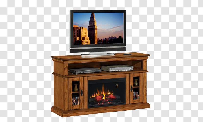 Electric Fireplace Mantel Insert Furniture - Fire - Door Transparent PNG