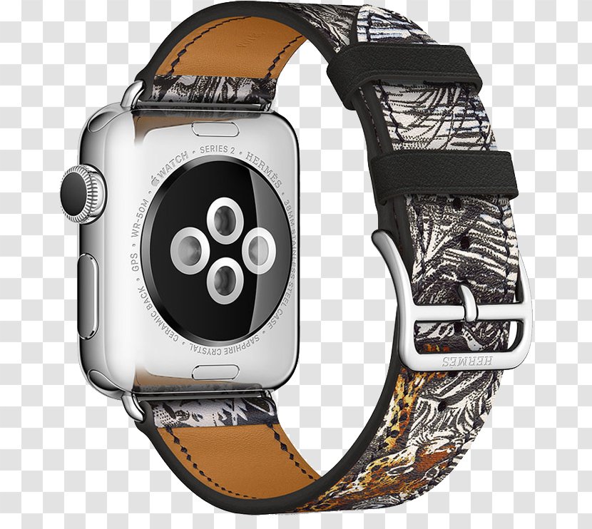 Apple Watch Series 3 Hermès Strap 2 Transparent PNG