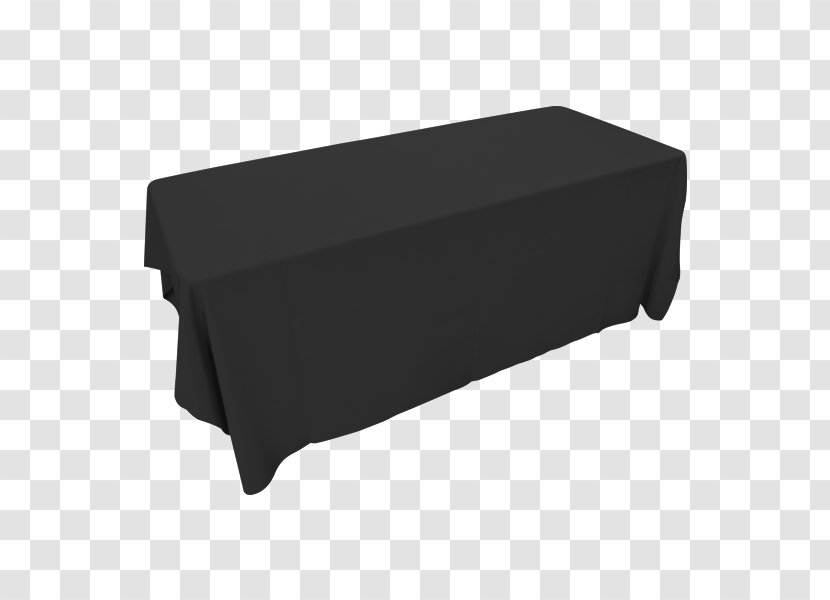 Tablecloth Foot Rests Trestle Table Furniture - Black Transparent PNG