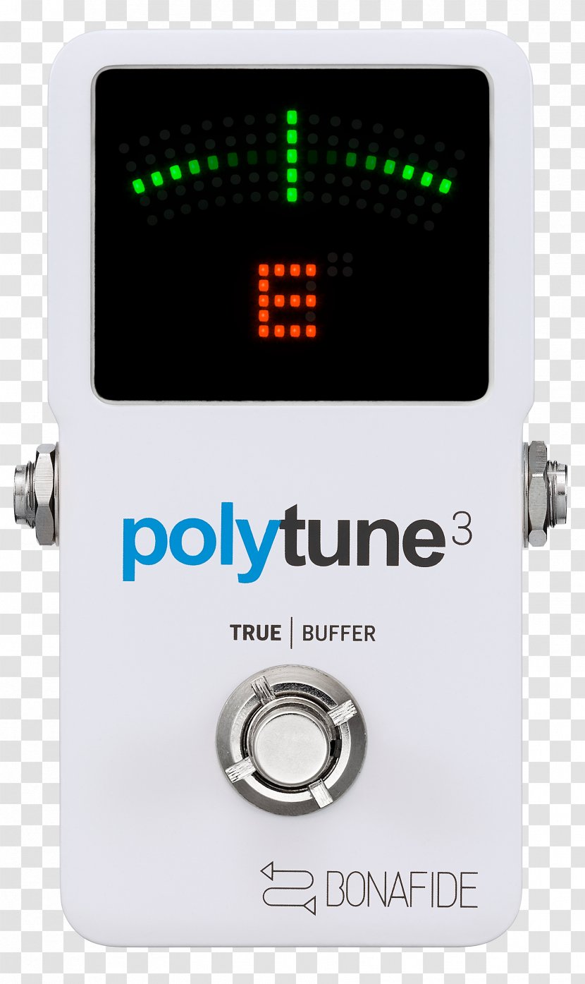 Electronic Tuner TC BonaFide Buffer Effects Processors & Pedals Guitar - Frame Transparent PNG