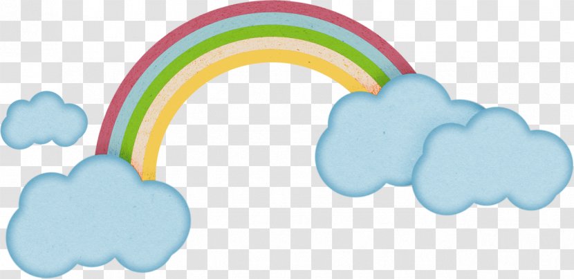 Rainbow Sky Cloud - Landscape Painting Transparent PNG