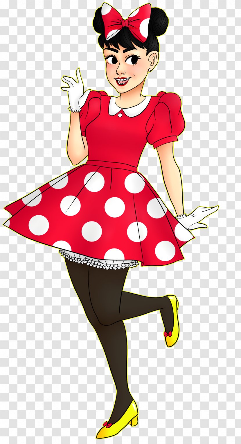 Clothing Costume Design - Cartoon - Minnie Mouse Transparent PNG