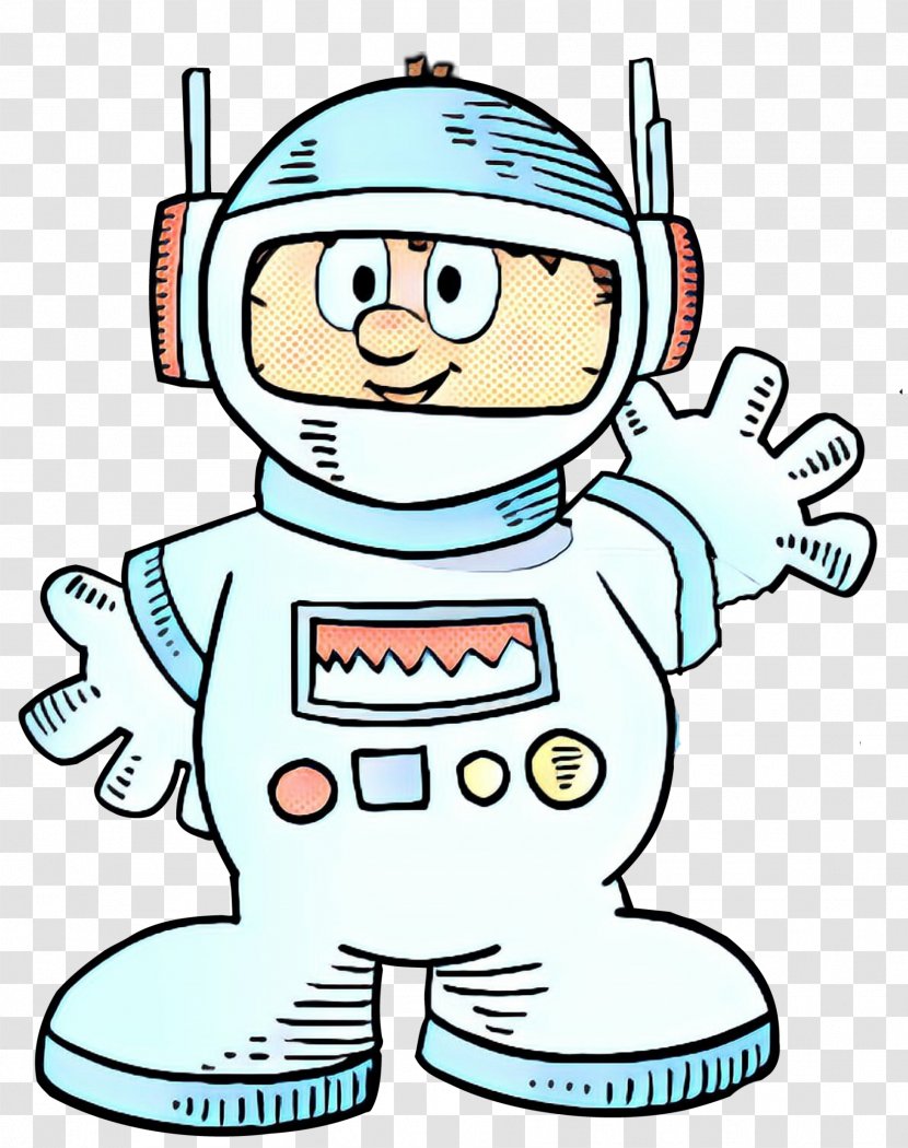 Boy Cartoon - Astronaut - Pleased Transparent PNG