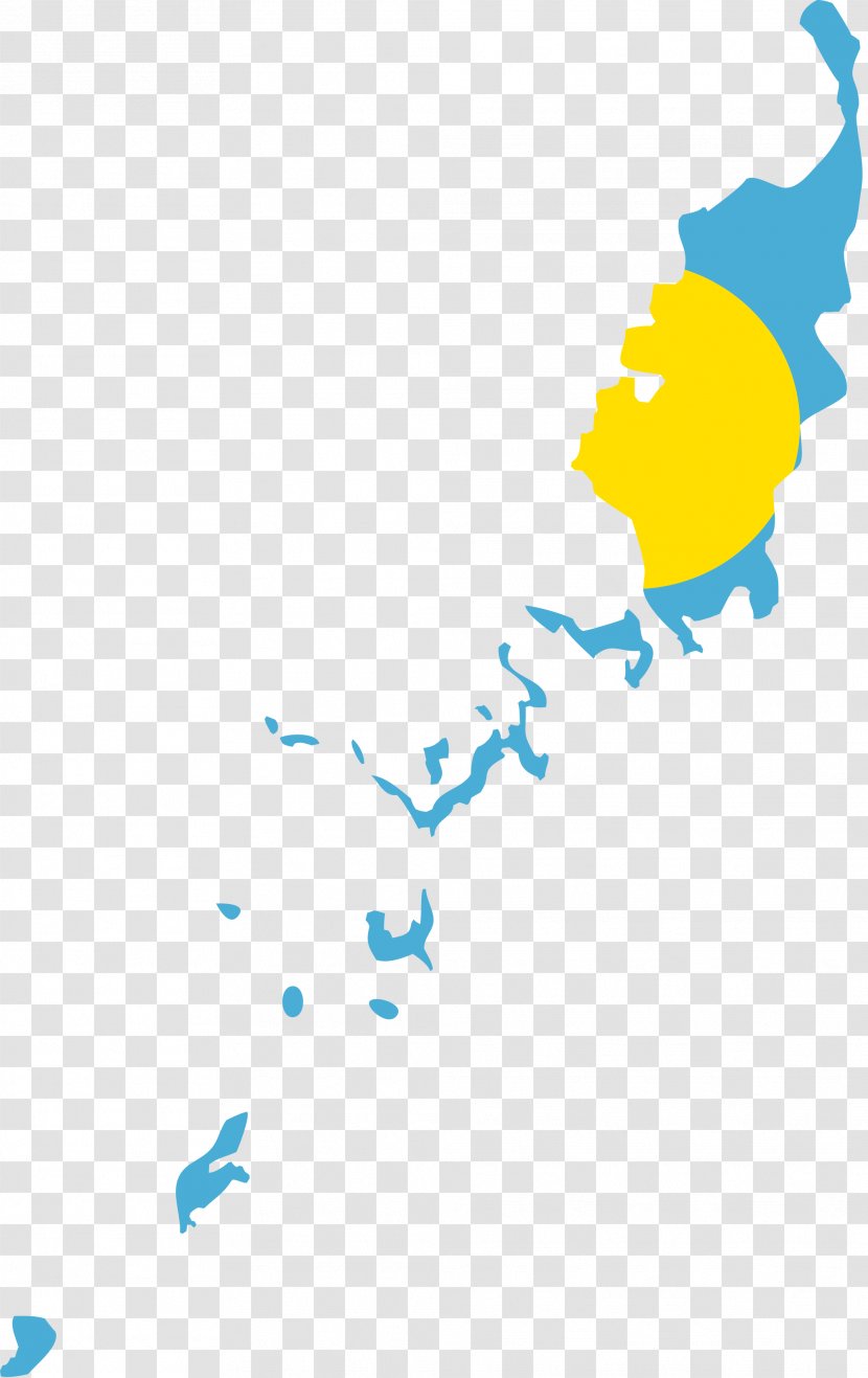 Palau Blank Map Collection Library - Yellow - Pakistan Flag Transparent PNG