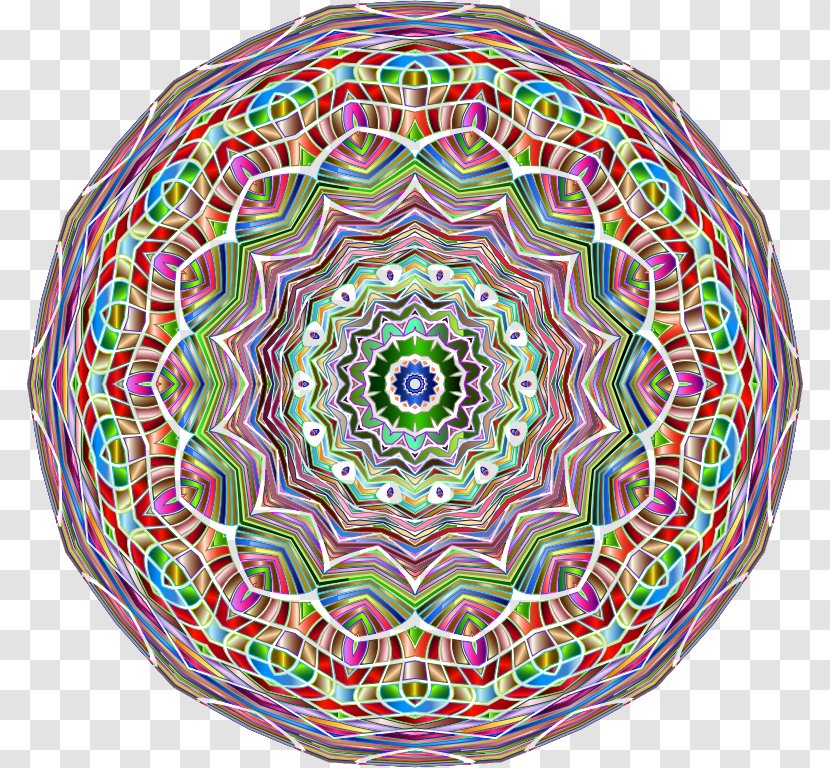 Symmetry Pattern Kaleidoscope Purple Circle M RV & Camping Resort - Rv - Mandala Transparent PNG